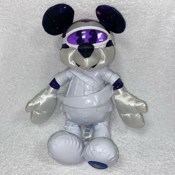 DISNEY MICKEY MOUSE THE MAIN ATTRACTION SPACE MOUNTAIN PLUSH - Picture 1 of 8